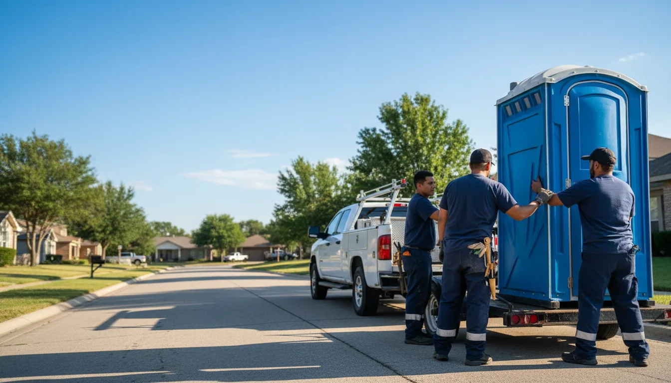 Portable Toilet Rental in Muenster, TX near me